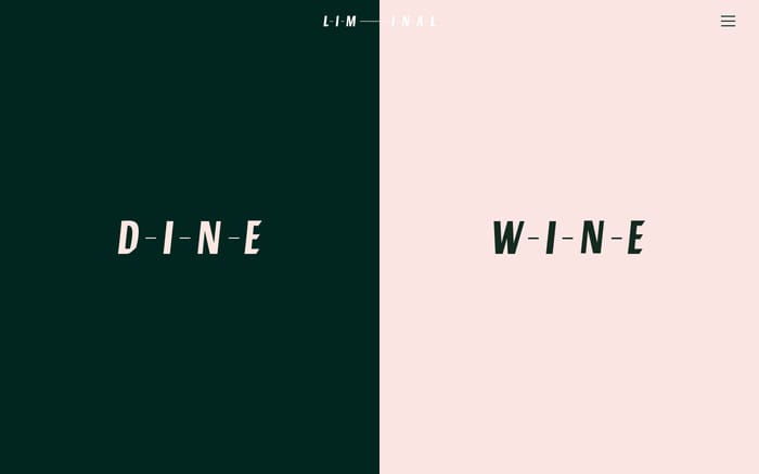 Liminal website preview