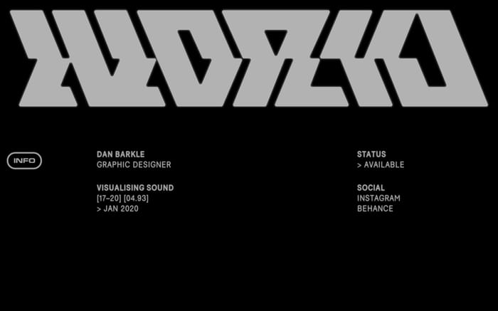 Dan Barkle website preview