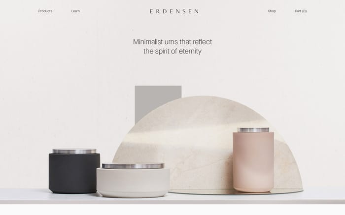 Erdensen website preview