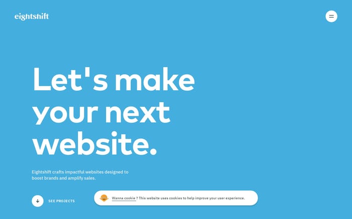 Eightshift website preview