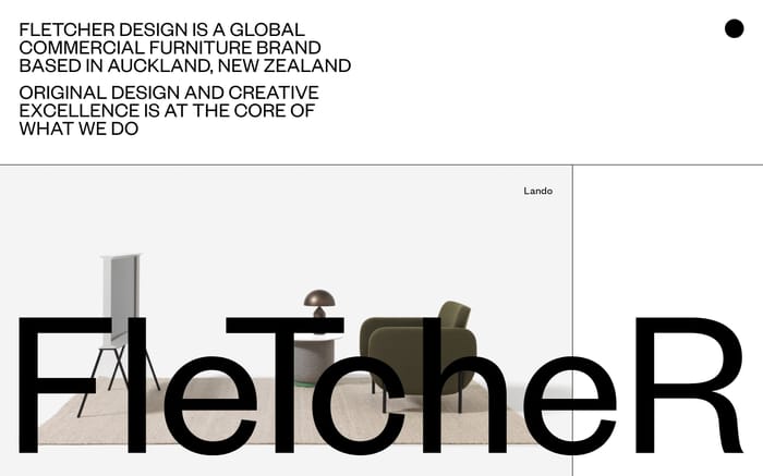 Fletcher Design website preview