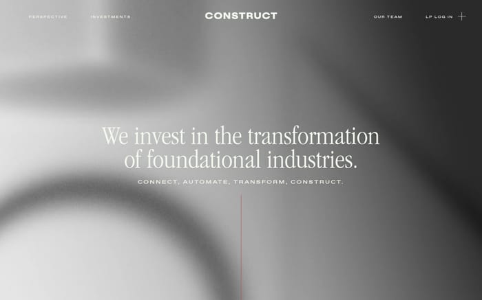 Construct Capital website preview