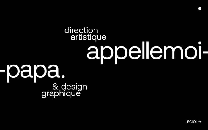 Appelle moi Papa website preview