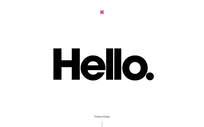 Huge website preview