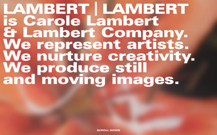 Lambert lamber website preview