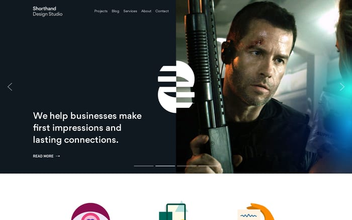 Shorthand Studio website preview