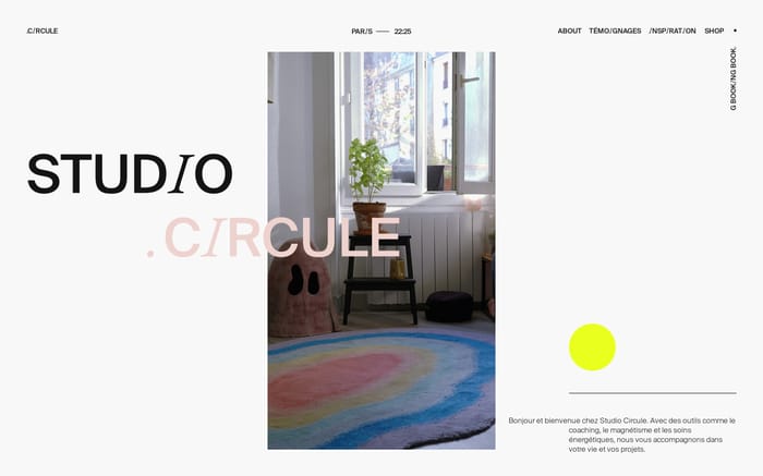 Studio Circule website preview