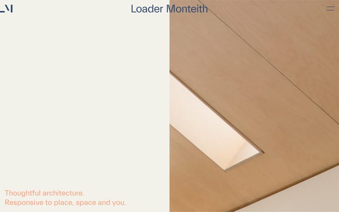 Loader Monteith website preview