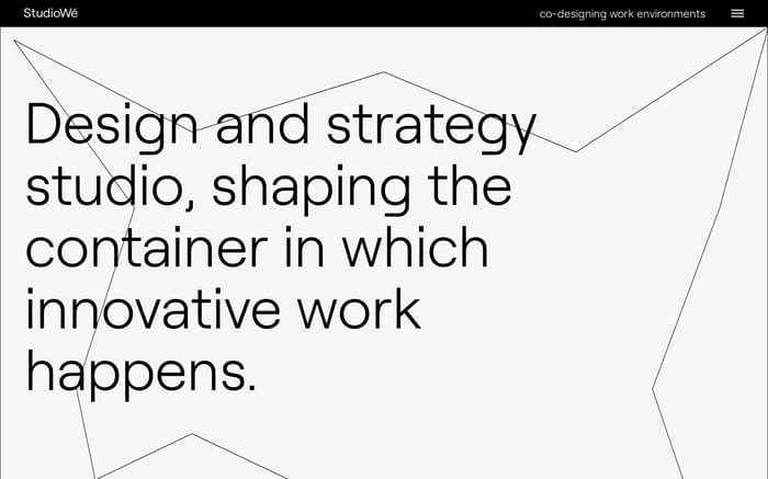 Studio Wé website preview