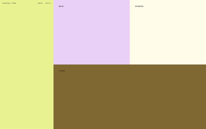Carolyn Rhee website preview