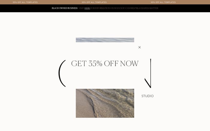 GLDN Studio website preview