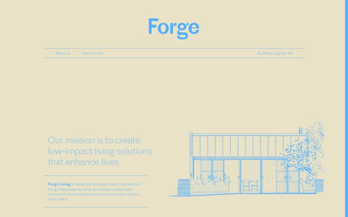 Forge website preview