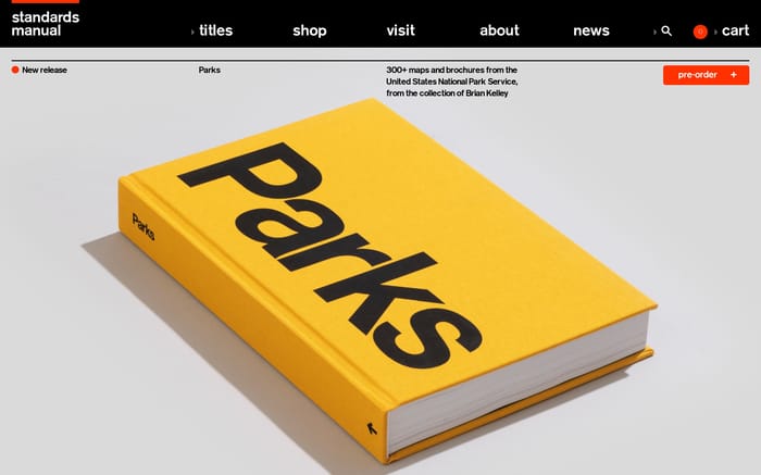 Standards Manual website preview