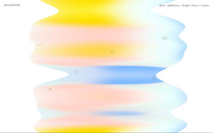 Ana Montiel website preview