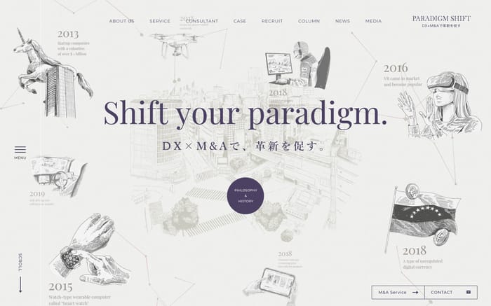 Paradigm Shift Co. website preview