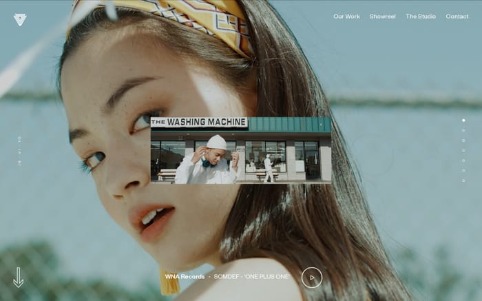 GDW - A Seoul-based creative content production agency website preview