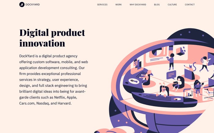 DockYard website preview