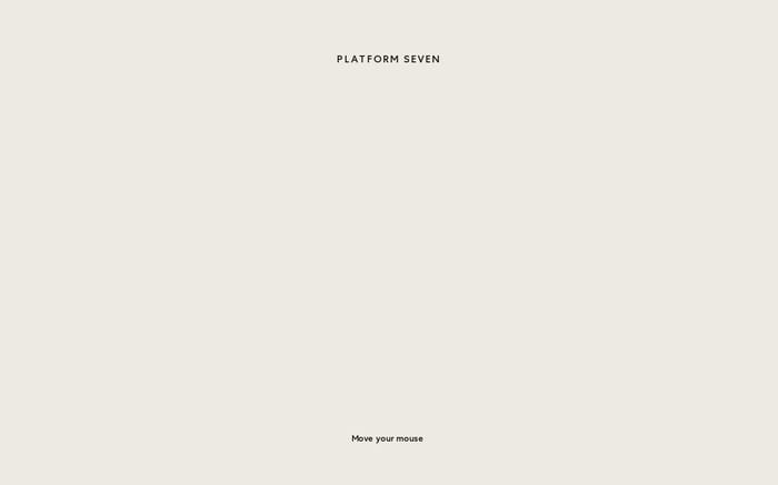 Platform seven website preview