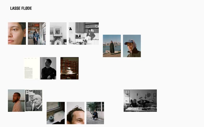 Lasse Fløde website preview