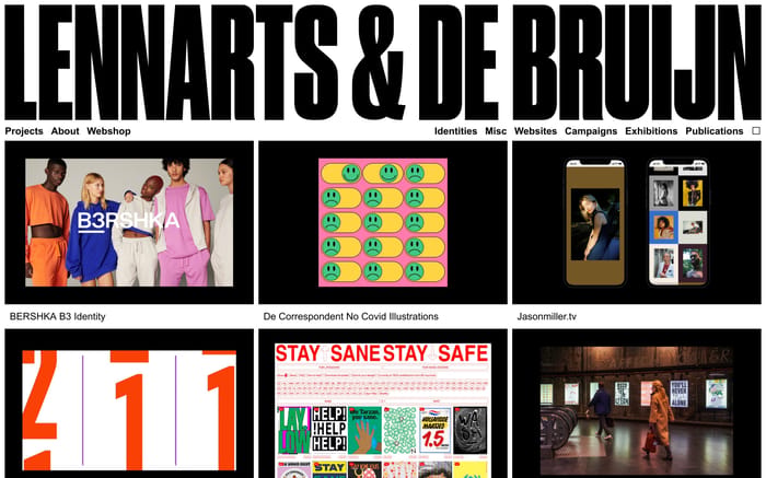Studio Lennarts & de Bruijn website preview
