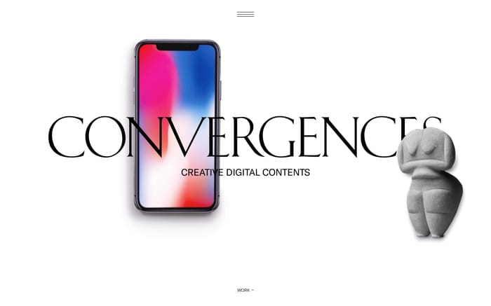 Convergences website preview