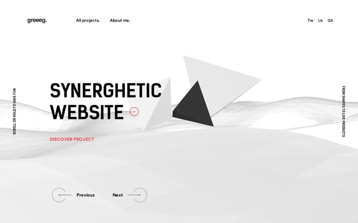Grégoire Mielle website preview