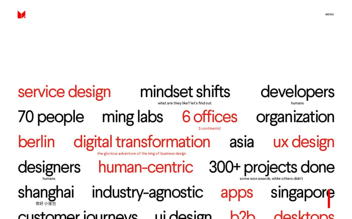 MING Labs website preview