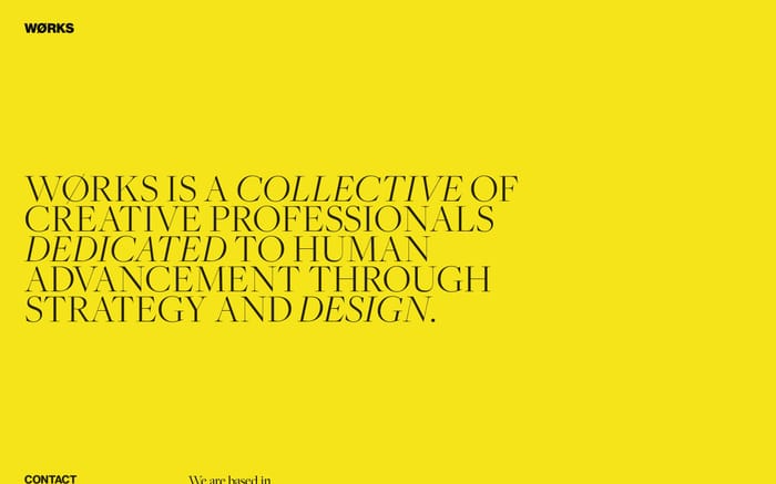 WØrks website preview