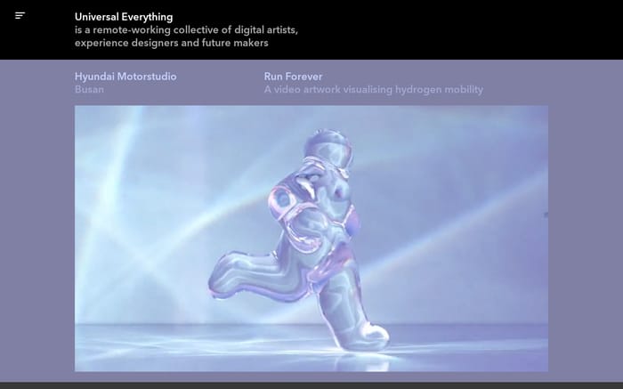 Universal Everything website preview