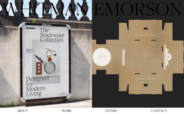 Whitman Emorson website preview