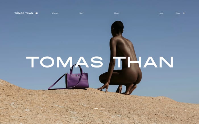 Tomas Than website preview