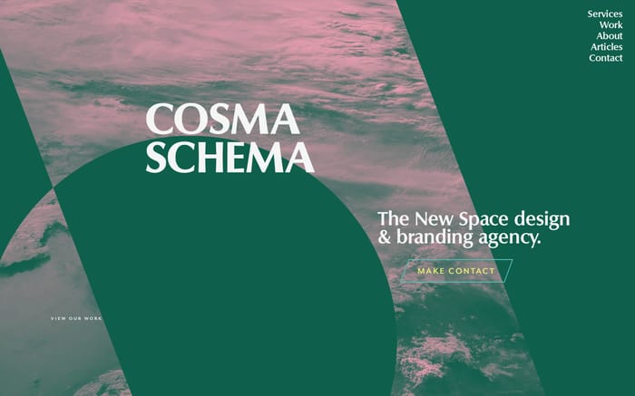 Cosma Schema website preview