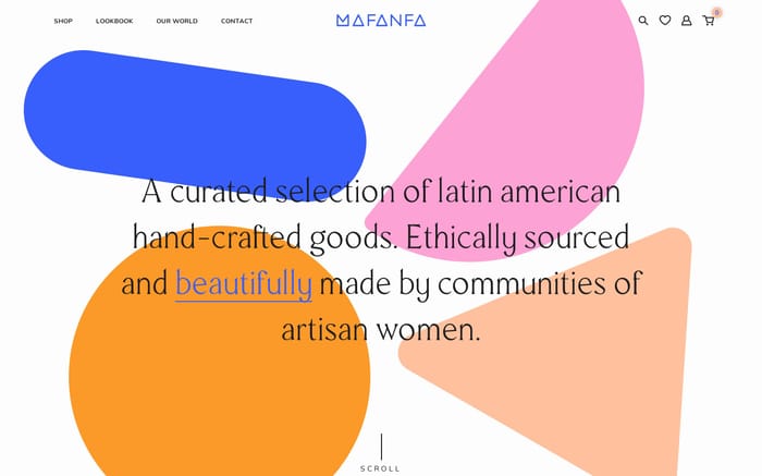 Mafanfa website preview