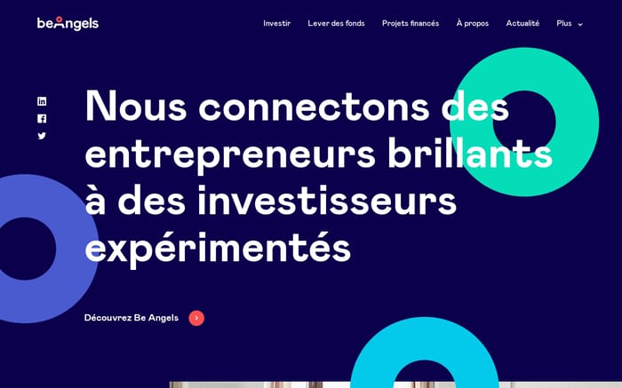 Be Angel website preview