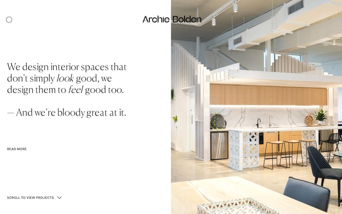 Archie Bolden website preview