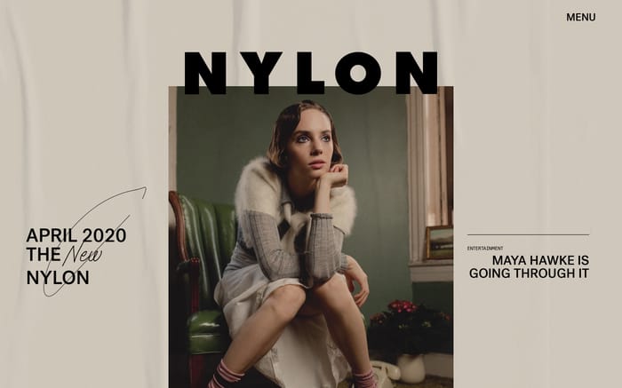 Nylon website preview