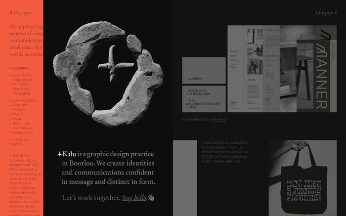 Kalu website preview