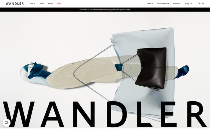 Wandler website preview
