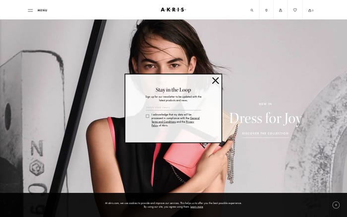 Akris website preview