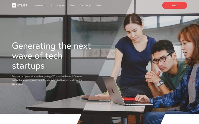 Antler website preview