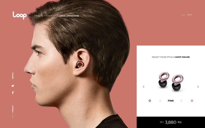 Loop website preview