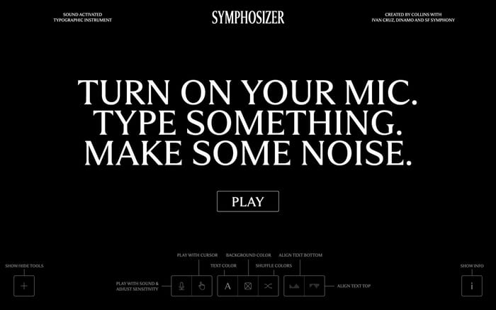 Symphosizer website preview
