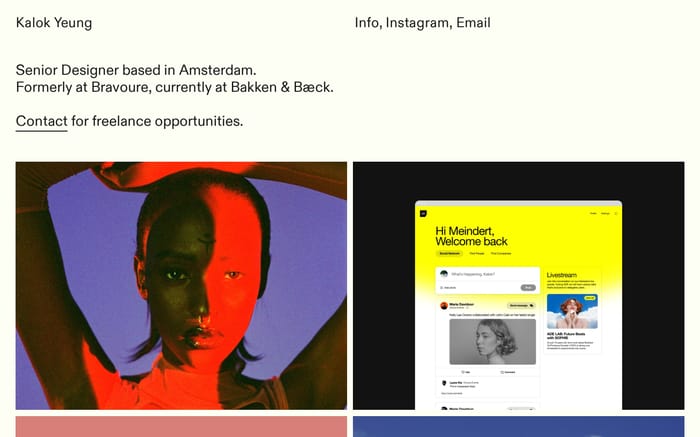 Kalok Yeung website preview