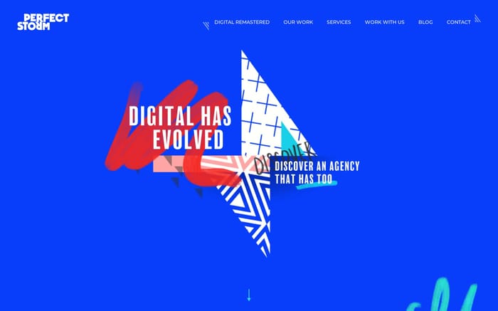 Perfect Storm - Leeds Digital Marketing Agency website preview
