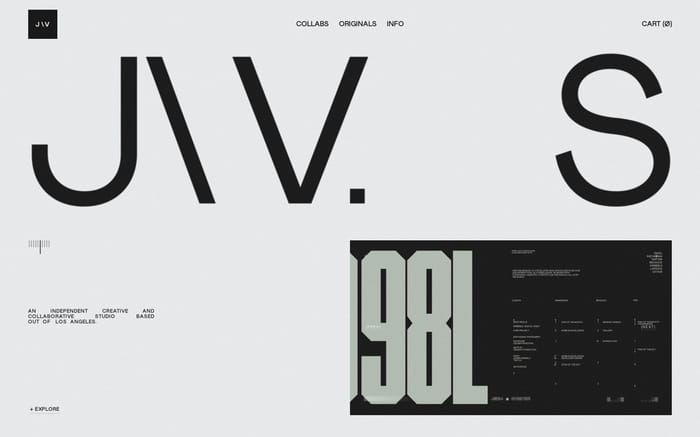 Jon Way Studio website preview
