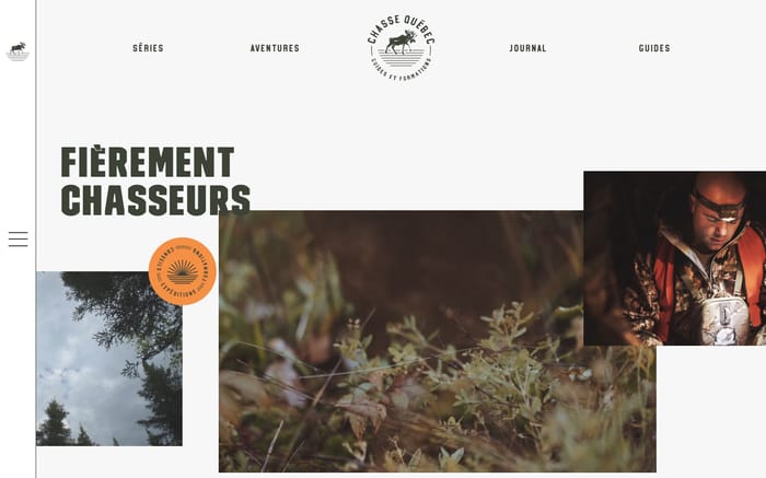 Conseils, formations, expéditions | Chasse Québec website preview