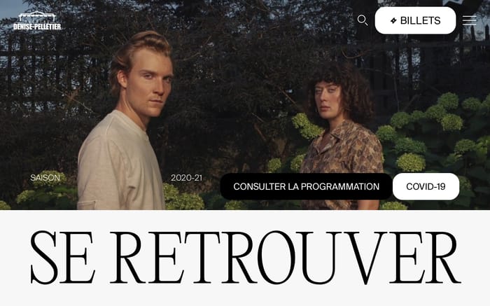 Théâtre Denise-Pelletier website preview