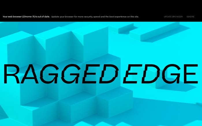 Ragged Edge website preview