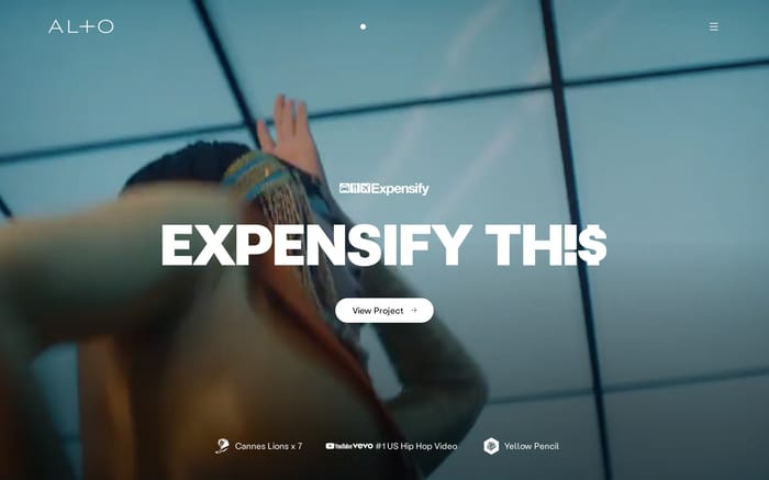 Alto website preview