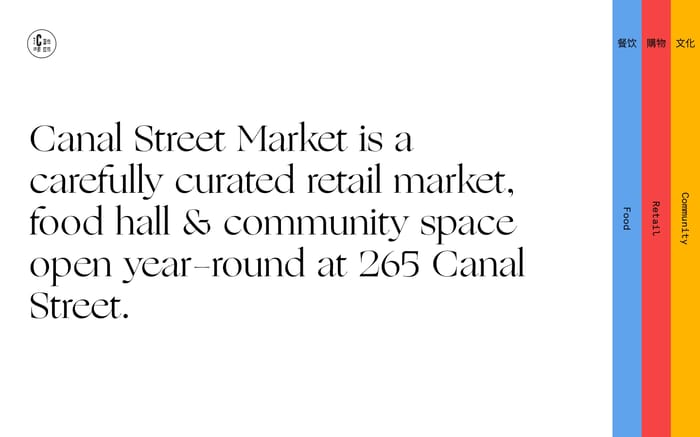 Canal Street Market website preview